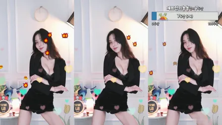 AfreecaTV主播彩婉BJ채화2021年1月23日直播视频舞蹈剪辑180006